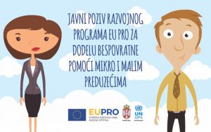 EU PRO poziv za preduzetnike EU PRO poziv za preduzetnike