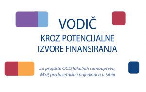 Objavljen vodič kroz potencijalne izvore finansiranja Objavljen vodič kroz potencijalne izvore finansiranja