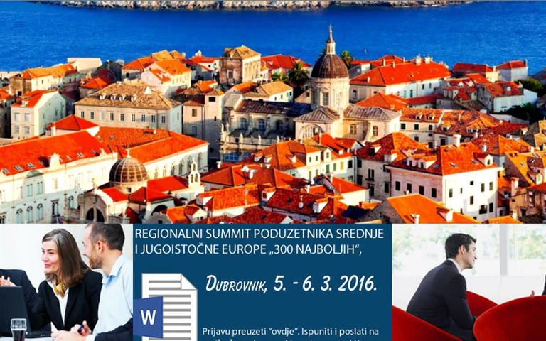 Regionalni samit preduzetnika u Dubrovniku