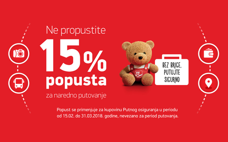 Sajamski popust na putno osiguranje