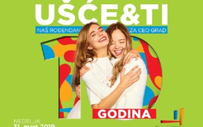 Ušće Shopping centar slavi 10 godina