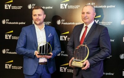 Proglašen EY Preduzetnik godine u Srbiji Proglašen EY Preduzetnik godine u Srbiji