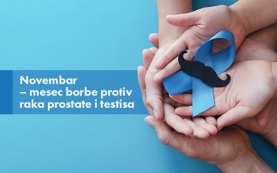 Rak prostate i testisa može biti otkriven na vreme – zajedno sa Vama i ovog novembra Rak prostate i testisa može biti otkriven na vreme – zajedno sa Vama i ovog novembra