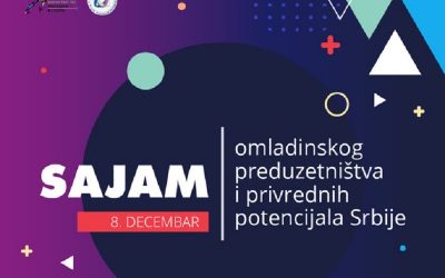Onlajn Sajam omladinskog preduzetništva i privrednih potencijala Srbije 8. decembra Onlajn Sajam omladinskog preduzetništva i privrednih potencijala Srbije 8. decembra